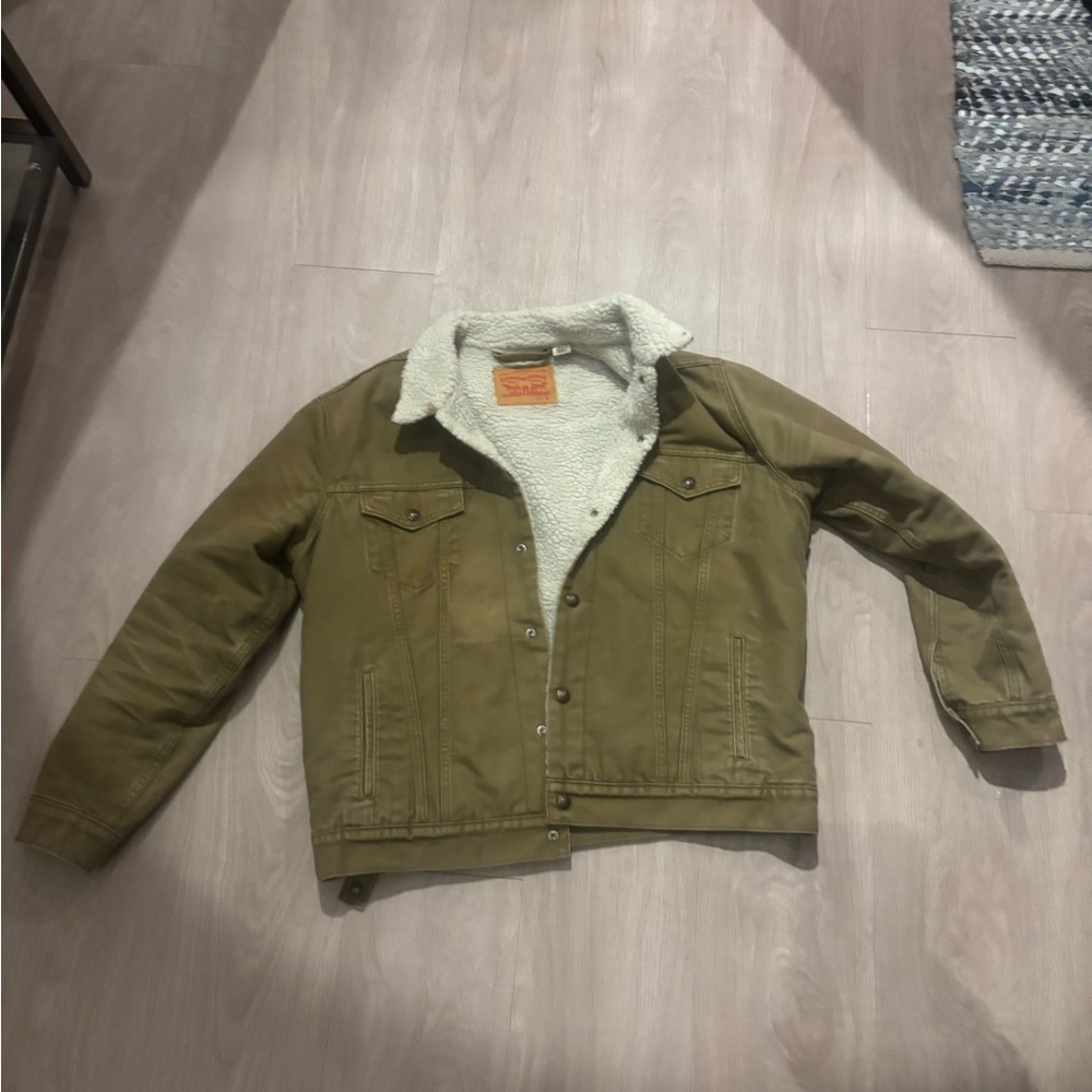 Levi's tan Sherpa Jacket